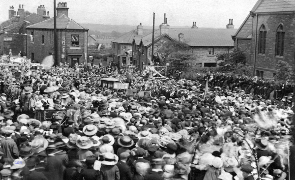 A Big Day Out at Hipperholme in 1911