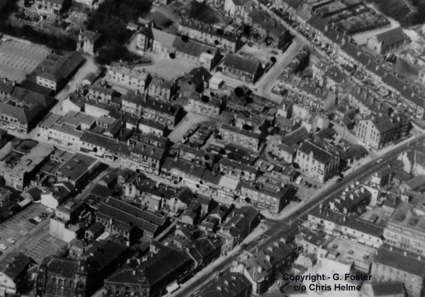 Brighouse Town Centre before the Bypass - pre 1972