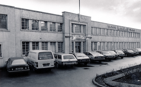 British Monorail, Armytage Industrial Estate, Sherwood Road - 5 March 1985