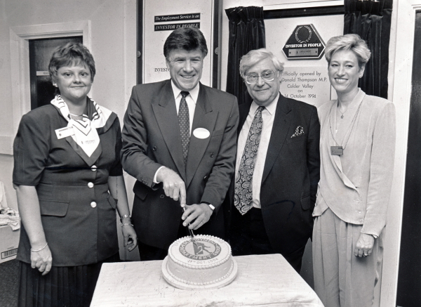 Emlyn Hughes the football legend comes to town - 14 October 1994