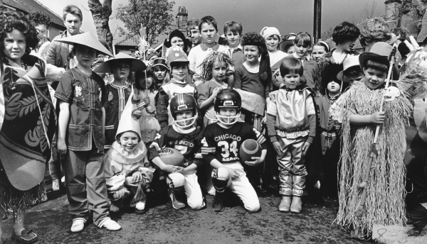 Fancy Dress at the Hipperholme and Lightcliffe May Fair, May 2, 1988