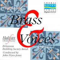 The Best of Brass and Voices - Britannia Building Society Band &amp; Halifax Choral Society - 1995 - £4 + £1.50 p/p