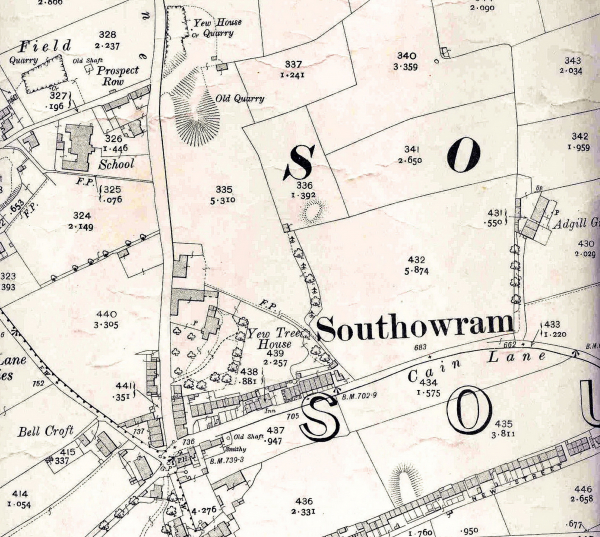 Southowram Map 1906